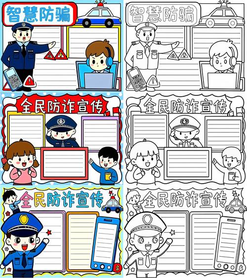 五一防骗指南来了,五一防诈骗手抄报